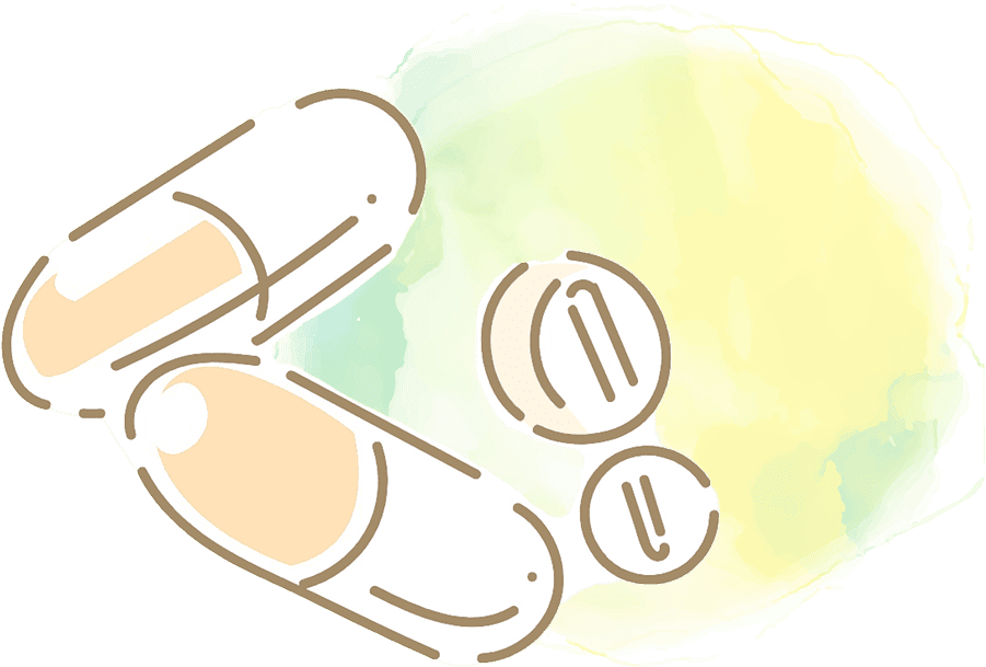 イメージイラスト:薬